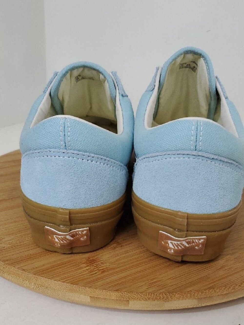 Vans Lx Old Skool Men's Crystal Blue Gum Classic Low-Top Sneakers Size 10 New - Picture 5 of 10